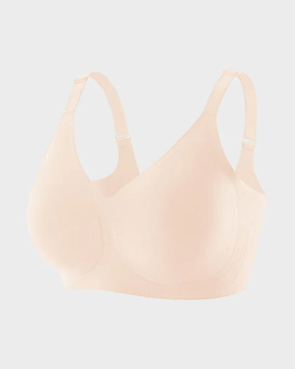 LUVORA Wireless Jelly Support Lift Bra for Women Full Coverage Seamless Comfort Bra Plus Size